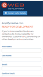 Mobile Screenshot of amplifycreative.com
